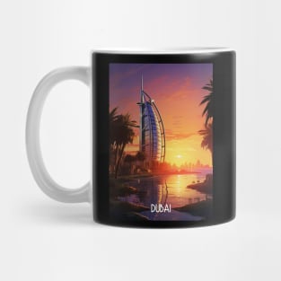 Dubai City Art Mug